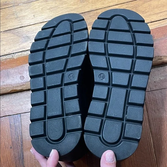 Maeve Black Platform Loafers - Picture 5 of 6